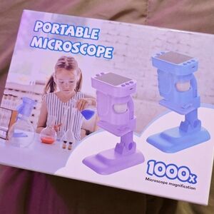 New Portable Kids Microscope
